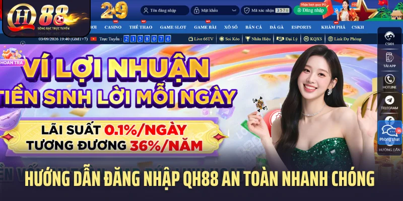 4 lỗi đăng nhập QH88 thường gặp và cách xử lý