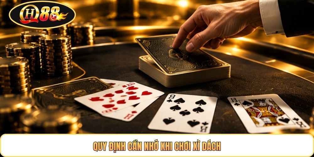 Quy định cần nhớ khi chơi Xì Dách