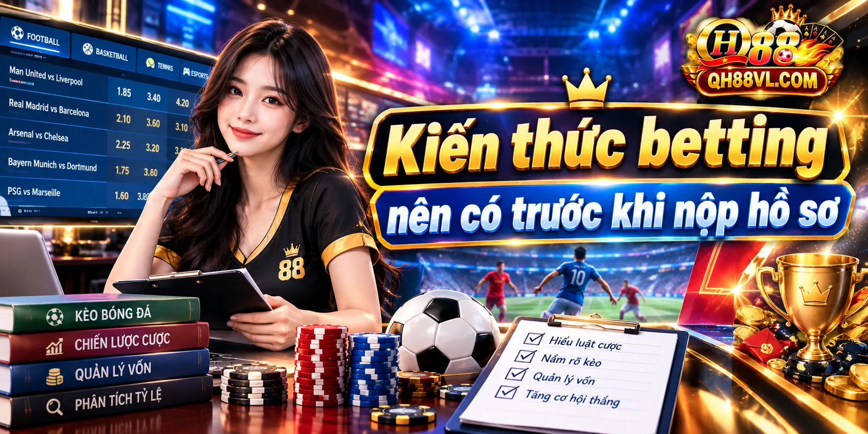 Kiến thức betting nên có trước khi nộp hồ sơ